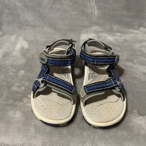 Teva Sandals Women's Size 7 Blue Gray Sport Strappy Hook & Loop Outdoor Walking